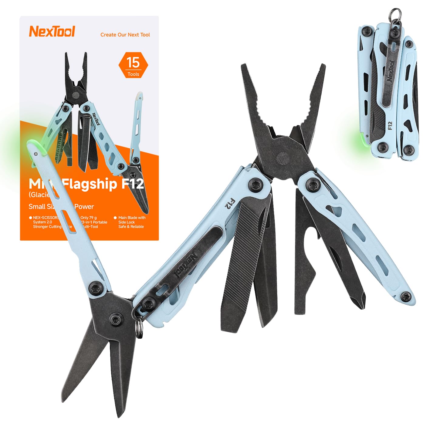 NexTool Mini Flagship F12 Keychain Multitool