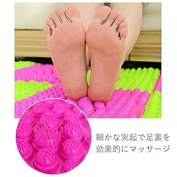 Amazon.co.jp: COZENTA 健康マット 足裏マッサージ 足つぼ 指圧
