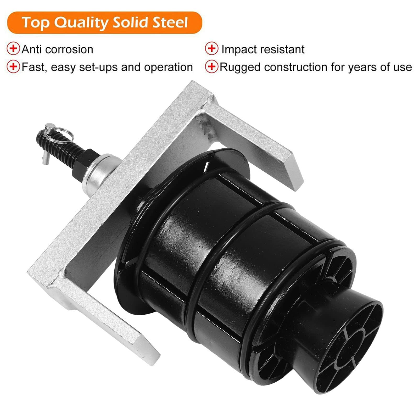 J 45876, Removedor de Revestimiento de Cilindro Eficiente Resistente a Impactos Anodizado Negro para Motor Detroit 60 12.7L 14L