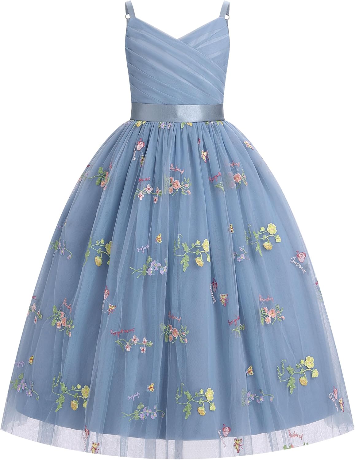 Dusty Blue-floral