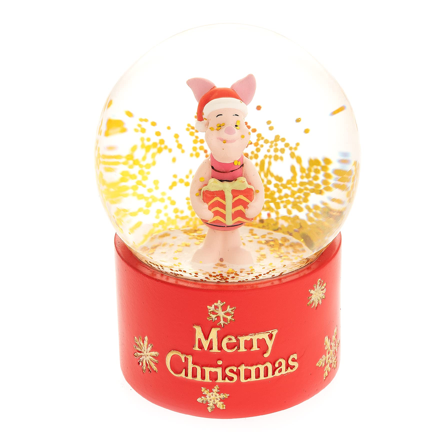 Widdop And Co Red Widdop Piglet Christmas Snow Globe