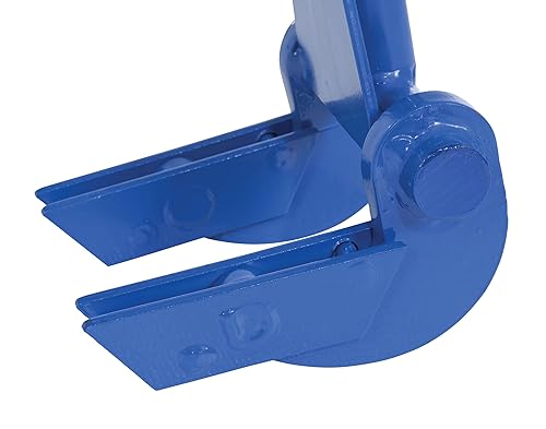 Miniatura 9 de Plataforma de acero de lujo para domar caballos, con asa 41 in Vestil SKB-DLX