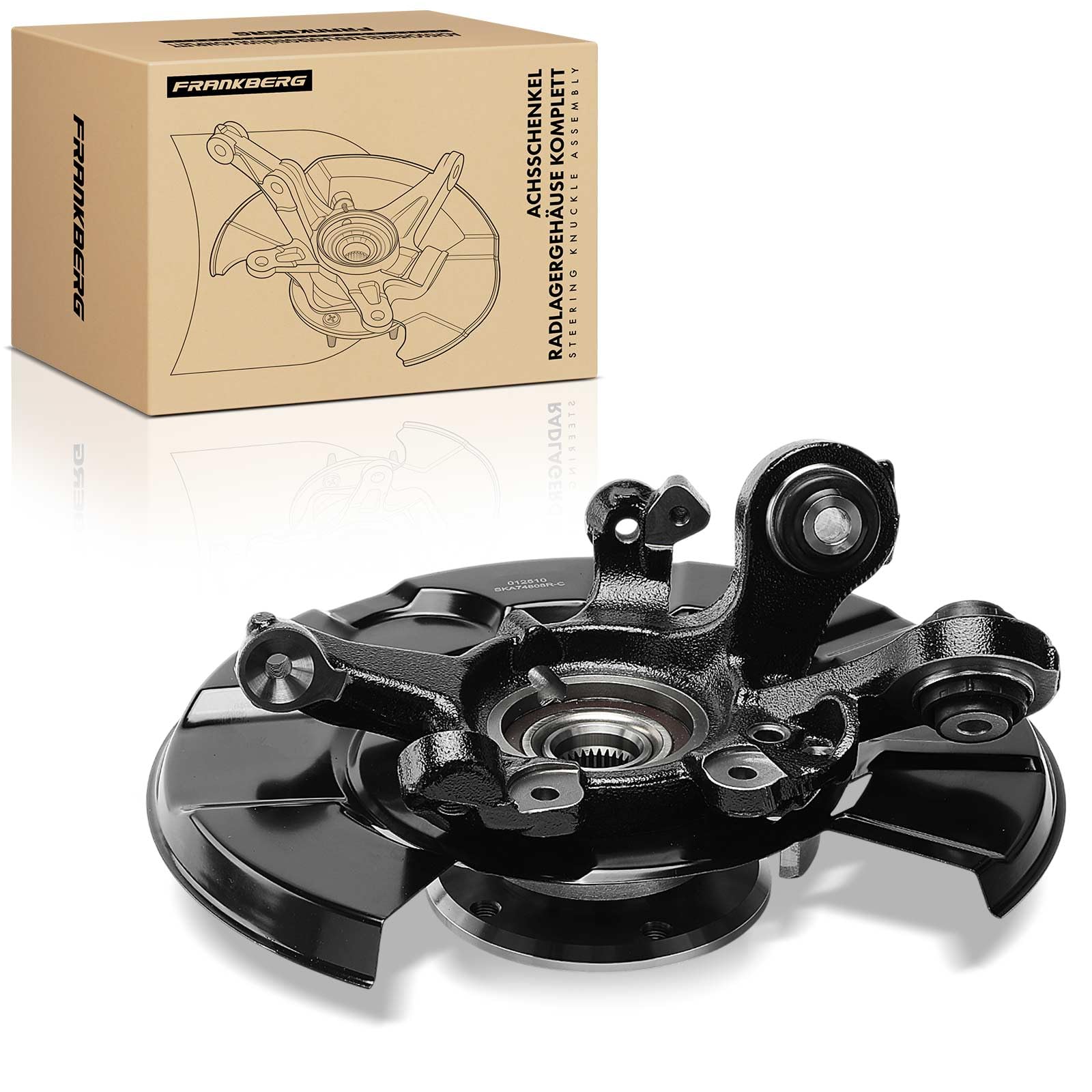 Frankberg Achsschenkel komplett Hinten Rechts Kompatibel mit 1er E81 1er E81 E87 E88 1er E88 E82 3er E90 3er E90 E93 E92 3er Touring E91 Replace# 33416760058