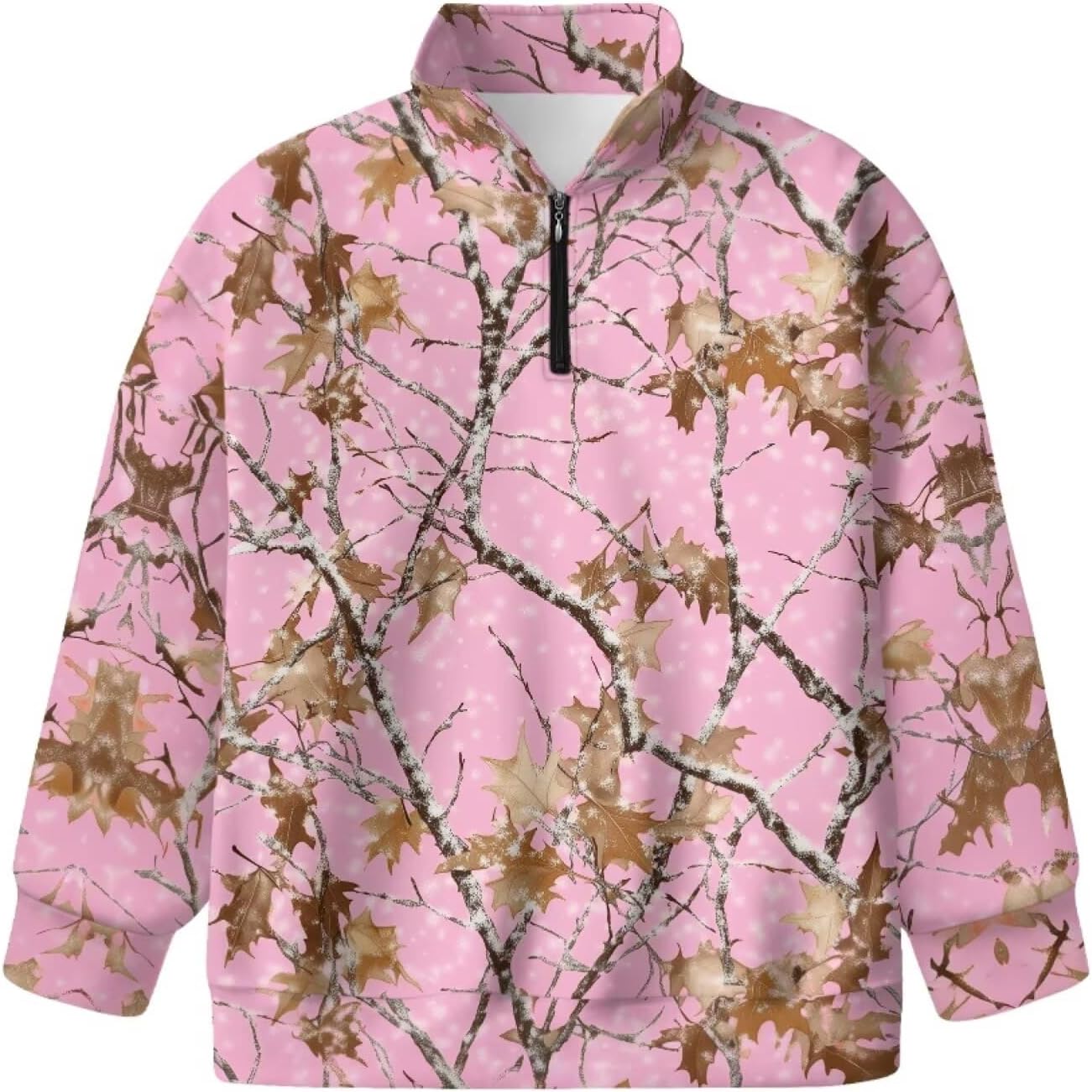 Binienty Half Zip Sweatshirts Girls Plus Size Long Sleeve Shirts Jacket Quarter Zipper Pullover Crop Tops