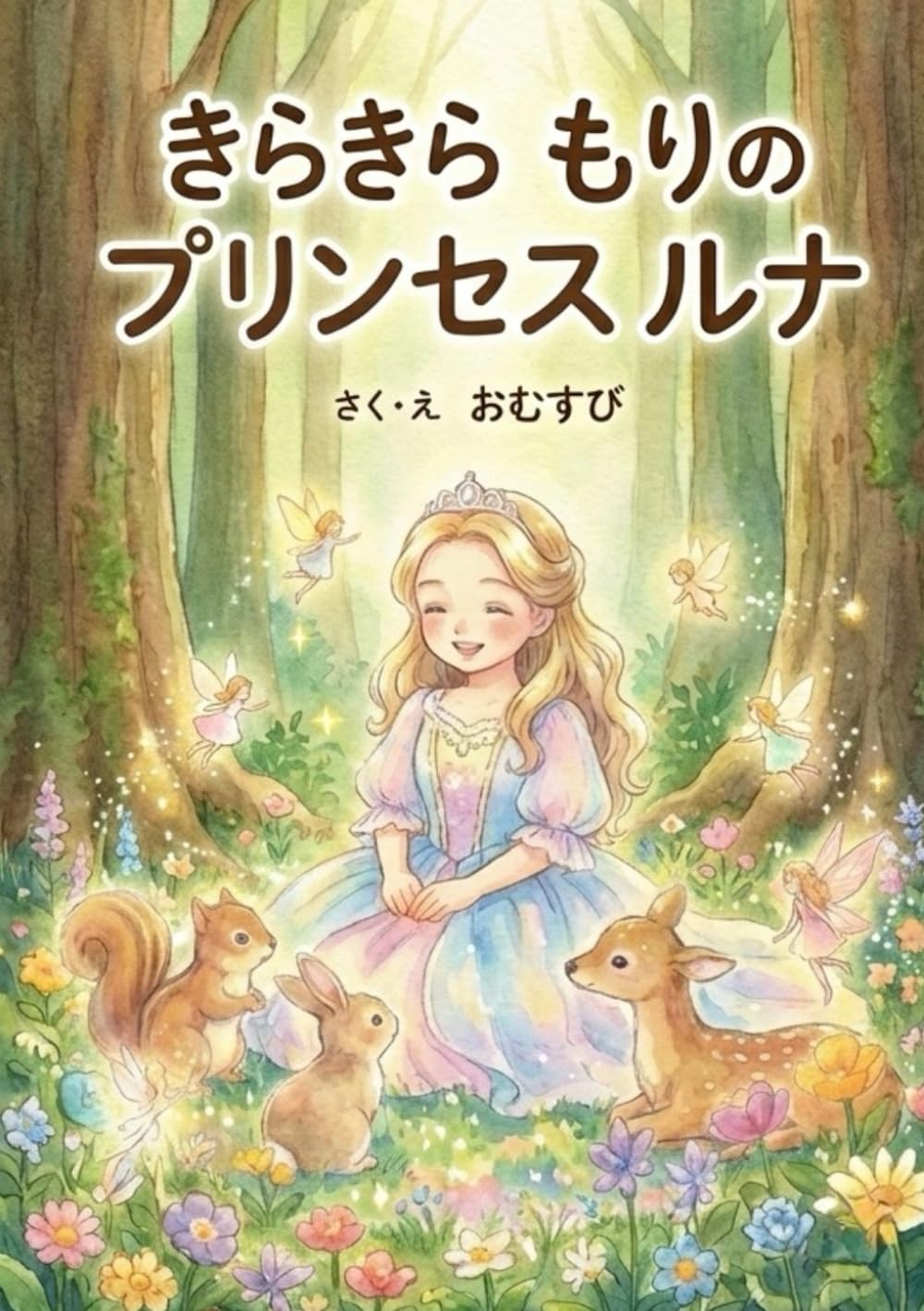 きらきらもりのプリンセスルナ: （親子で楽しむ幼児向け絵本） (プリンセスシリーズ)