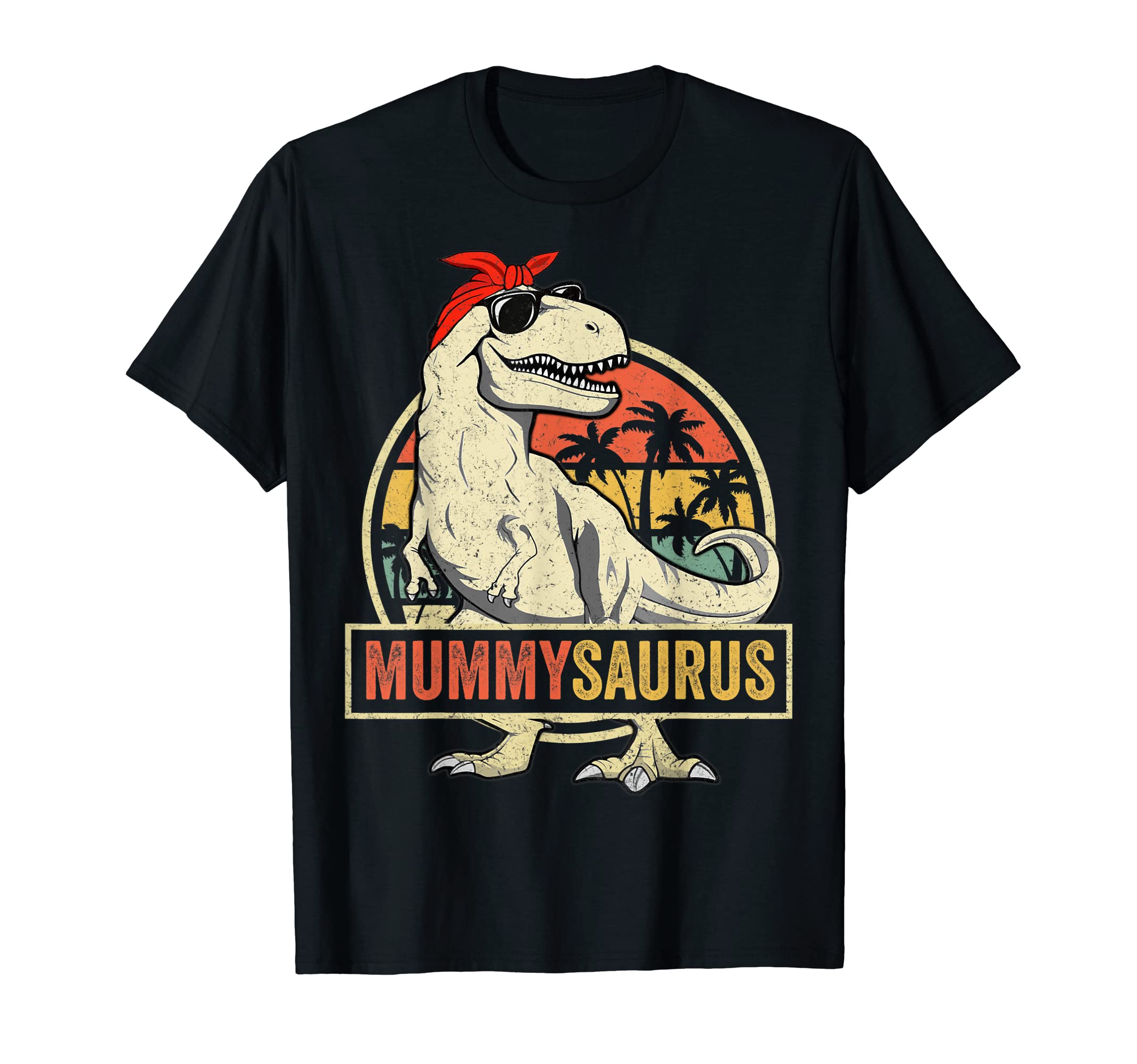 Mummy saurus T-shirt Dinosaur Funny Mothers Day Gift for Mum T-ShirtOEKO-TEX STANDARD 100