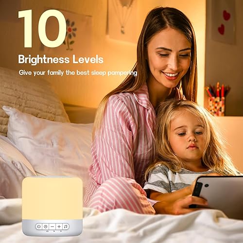 Miniatura 4 de Easysleep Máquina de sonido para bebé, máquina de ruido blanco para dormir, entrenador de sueño para niños pequeños con 30 sonidos relajantes, 12