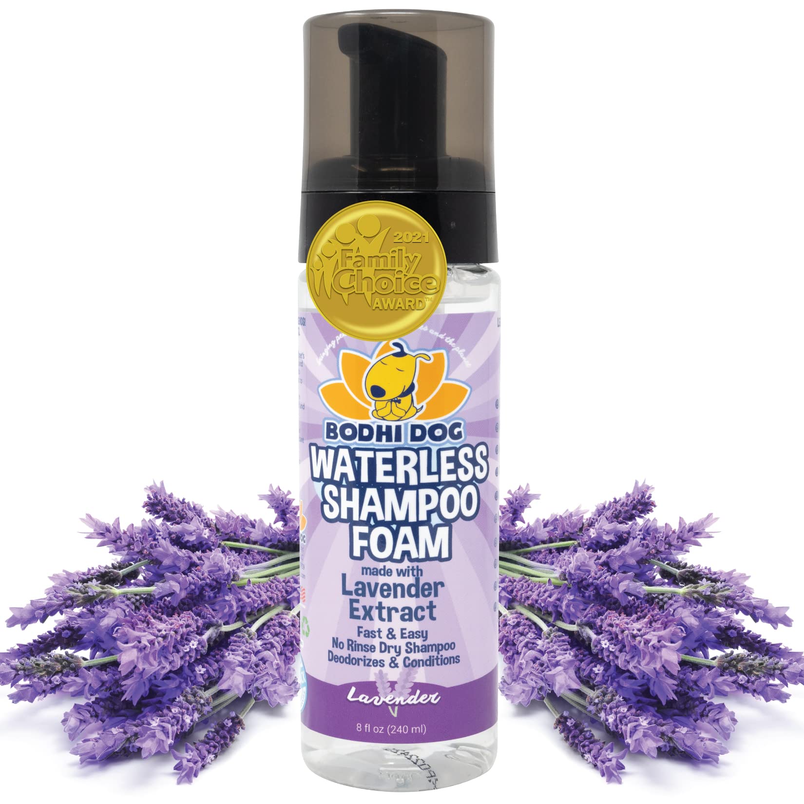 lavender waterless dog shampoo