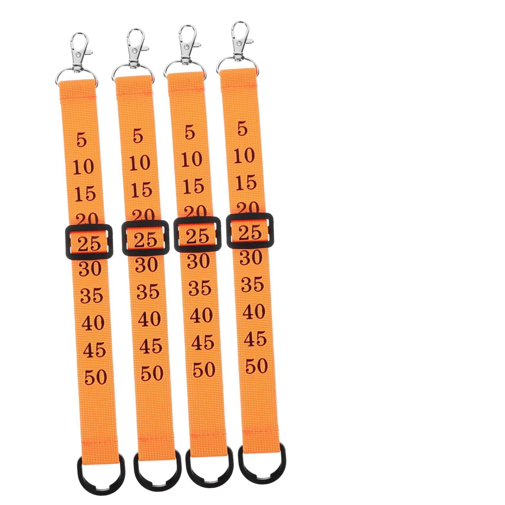 BESPORTBLE 4pcs Football Referee Chain Clip Whistle Football Flags Referee Top Football Referee Supplies Whistle Lanyard Football Referee Shirt Referee Flag Polyester Orange