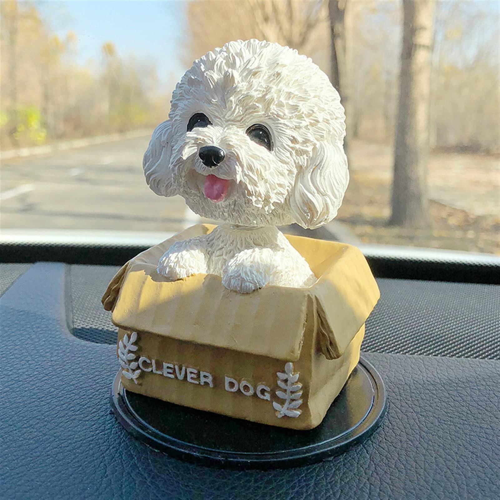 Bambola Nodding Dog Scuotendo la testa Simulazione in