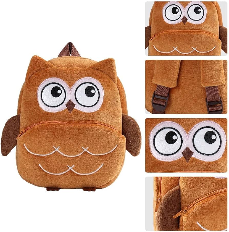 Amazon.co.jp: バックパック かわいい 漫画 フクロウ ぬいぐるみ