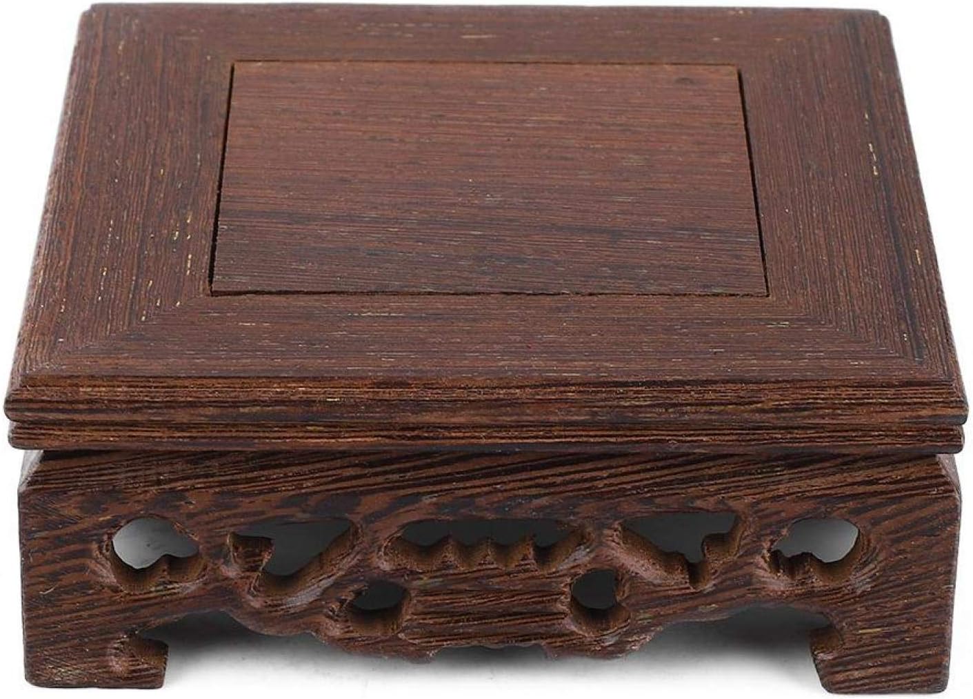 Jenngaoo Vase Base, Chinese Furniture Oriental Solid Wood Display Stand