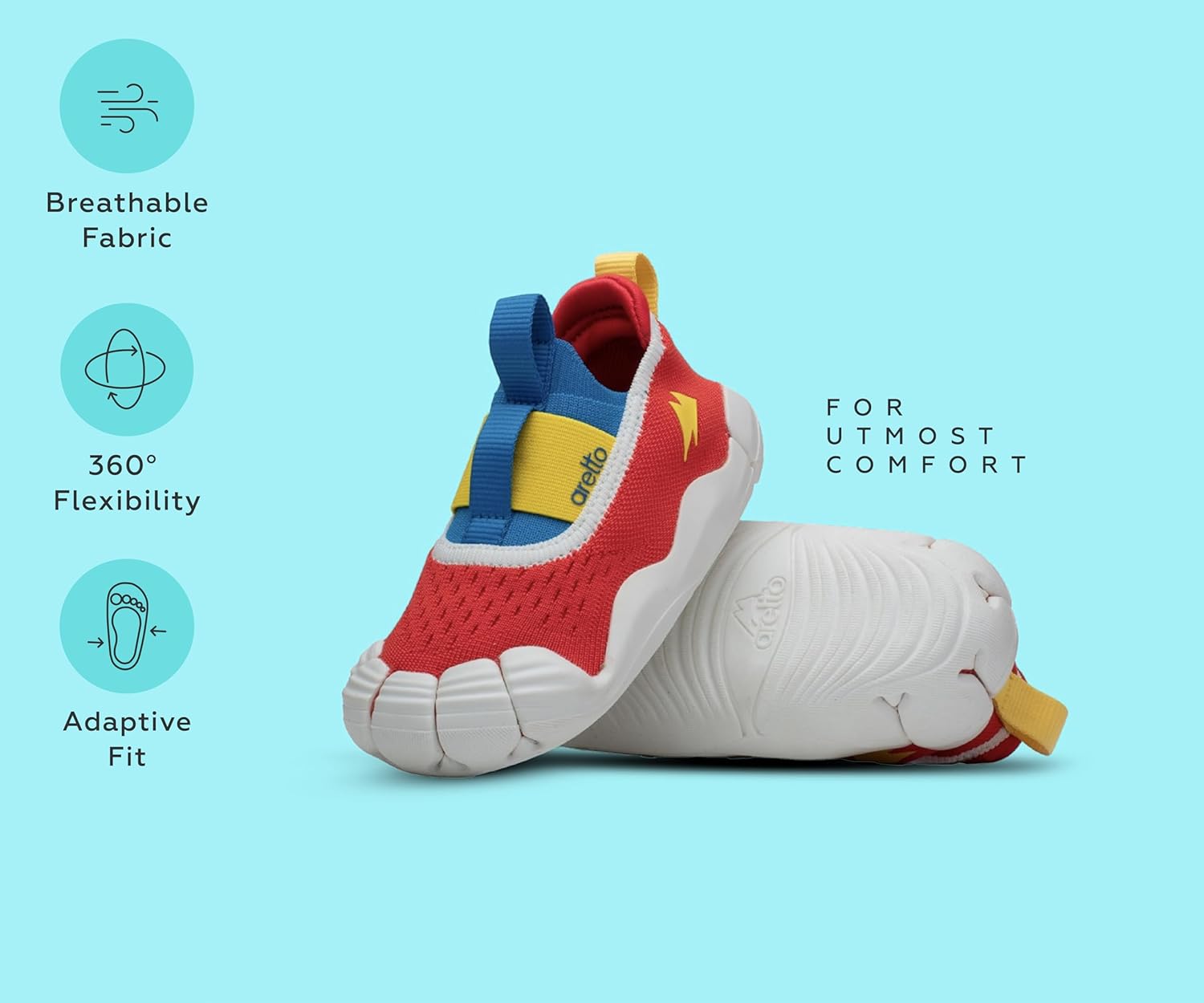 ARETTO Expanding Kids Shoes | Everyday Wear Shoes | School Shoes | Casual Shoes | Sports Shoes | Comfortable Shoes for Boys, Girls | Party Shoes 2 71pwCIn8efL. SL1500