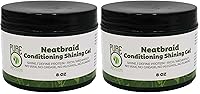 Vista 4 de Gel de Acondicionador y Brillo para Cabello Puro O Neatbraid 8 Oz (Paquete de 1)