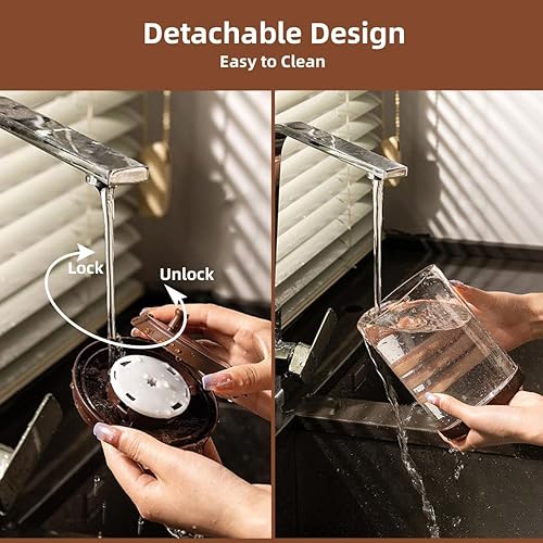 Miniatura 6 de Recipientes de almacenamiento de alimentos con tapas herméticas, 3 recipientes para cocina y despensa sin BPA, apilables a prueba de fugas para