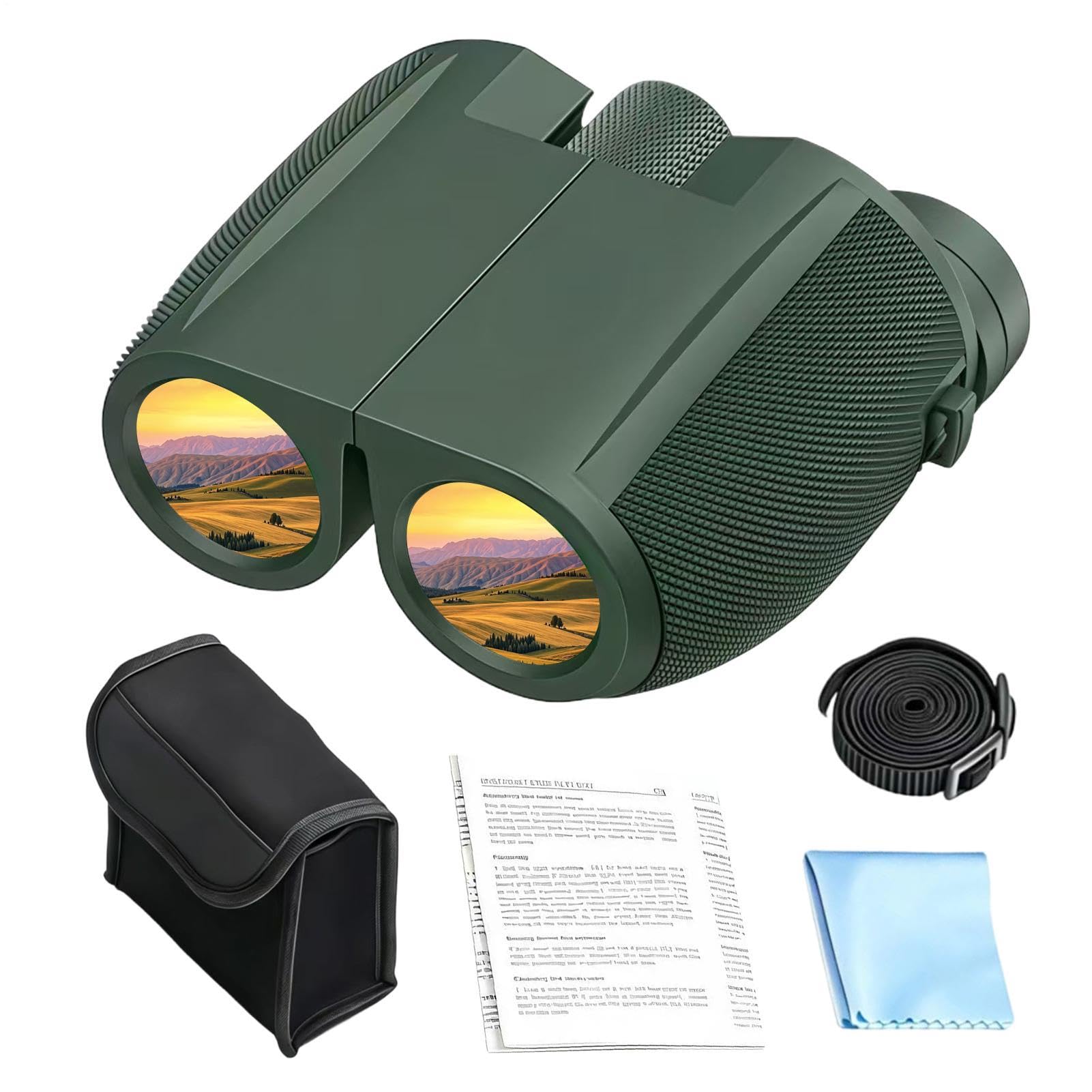 Binocolo birdwatching per adulti 10x25 Easy Focus impermeabile