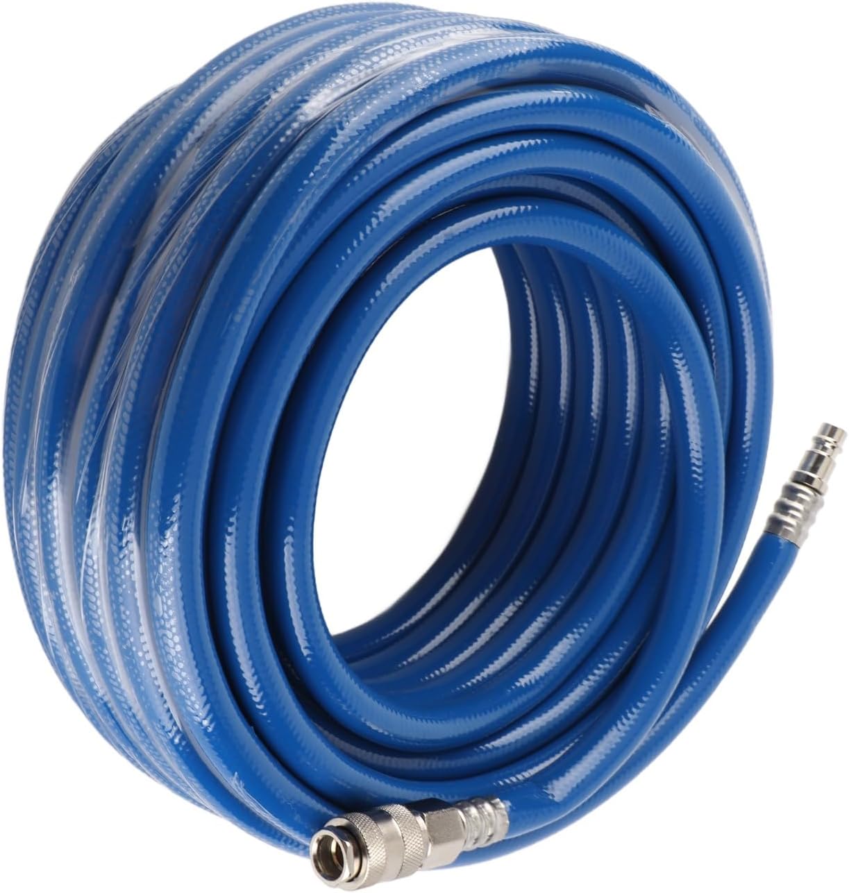 Garosa Compressor Air Line Hose, Durable PVC Material, 20bar High Pressure Resistance, 50ft Length for Pneumatic Tools and Air Compressors