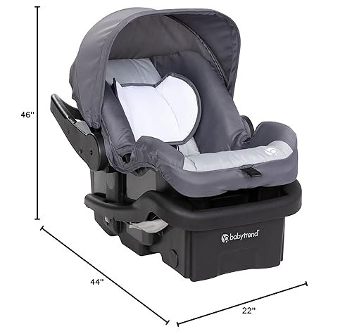 Miniatura 15 de Baby Trend Expedition Jogger Sistema de viaje con asiento de auto EZ-Lift para bebé, Gris Dash