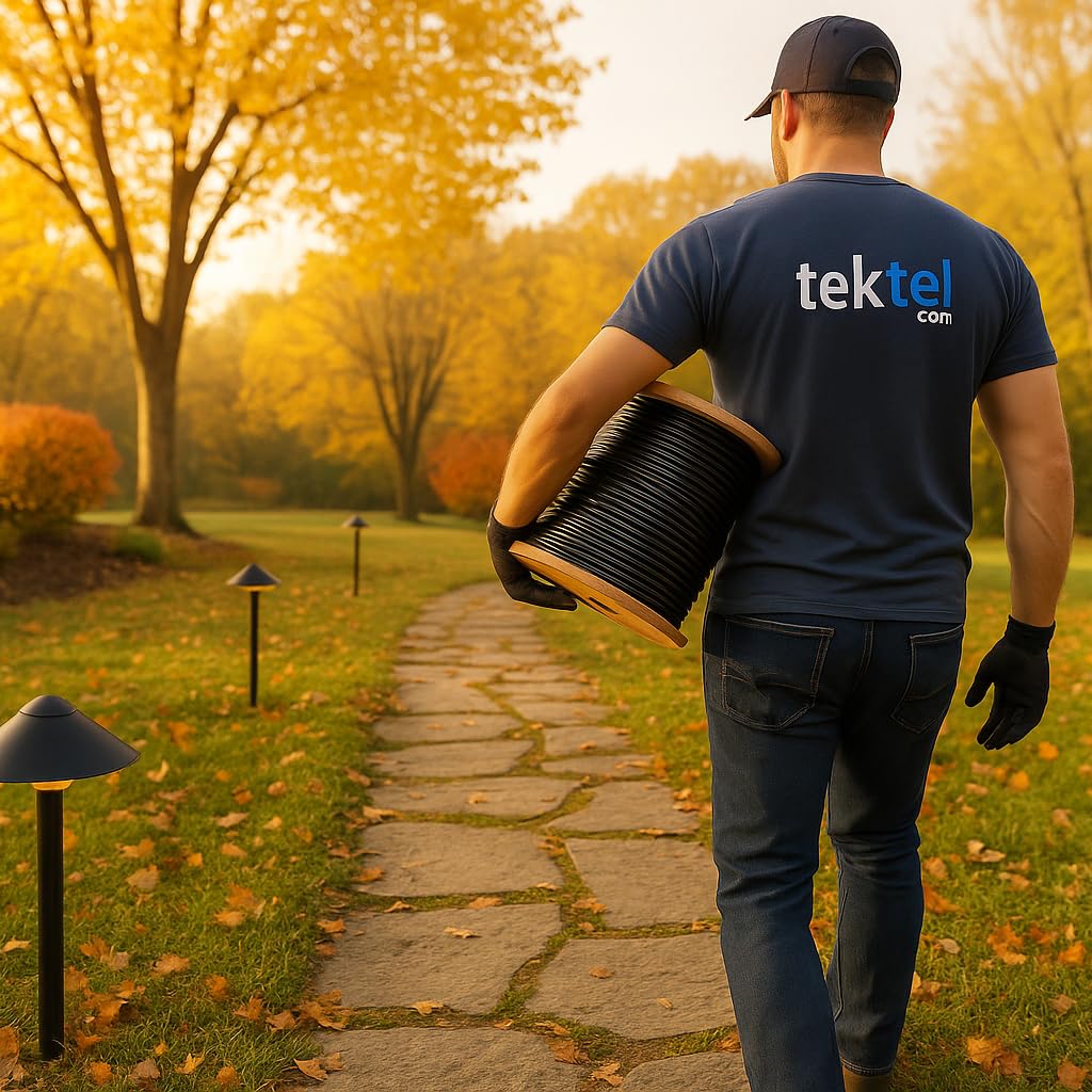 Best 12/2 Low Voltage Landscape Wire Outdoor Light Direct Burial Copper Cable 12AWG