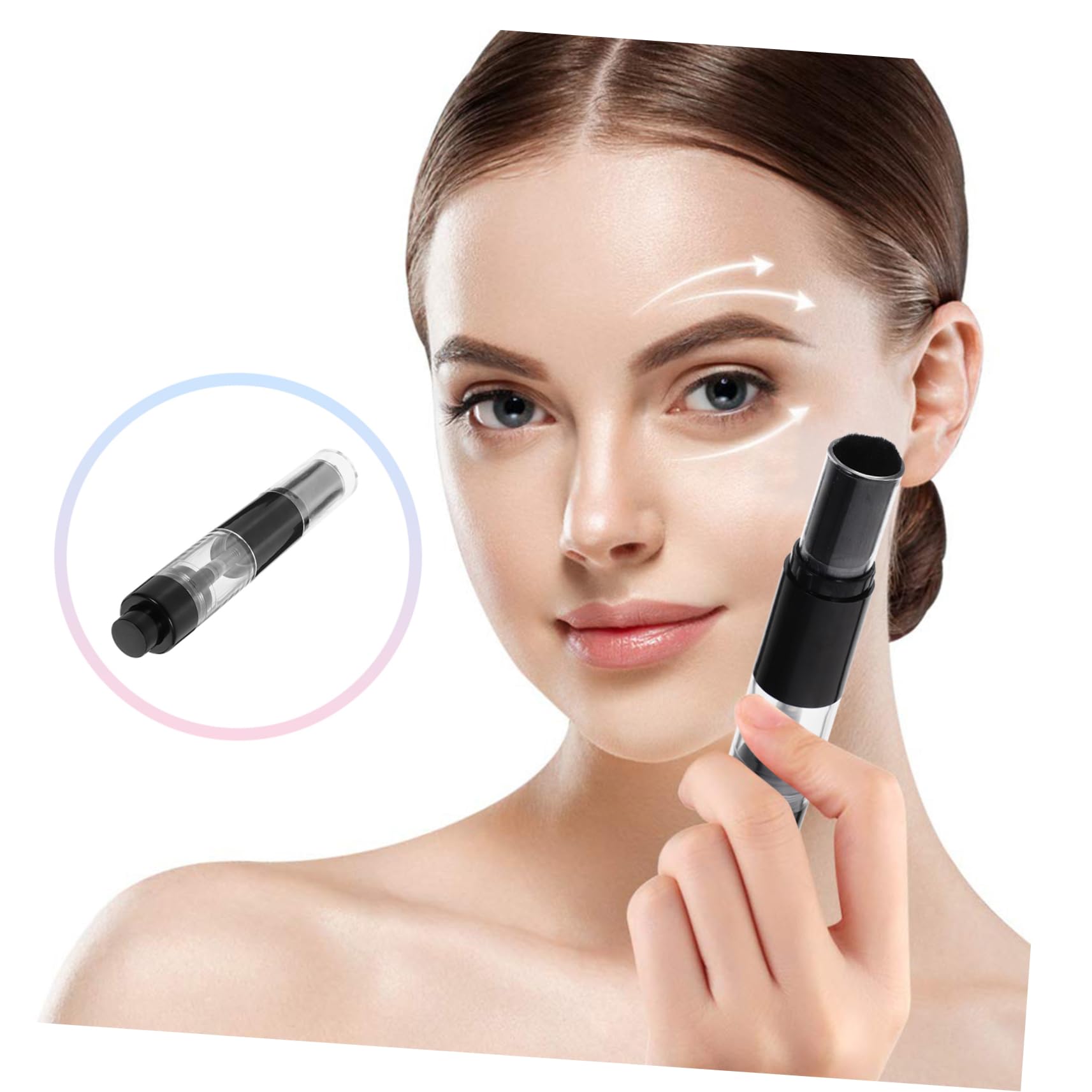 IWOWHERO Travel Foundation Brush Large Powder Makeup Brush for Cheeks Foundation Powder Applicator