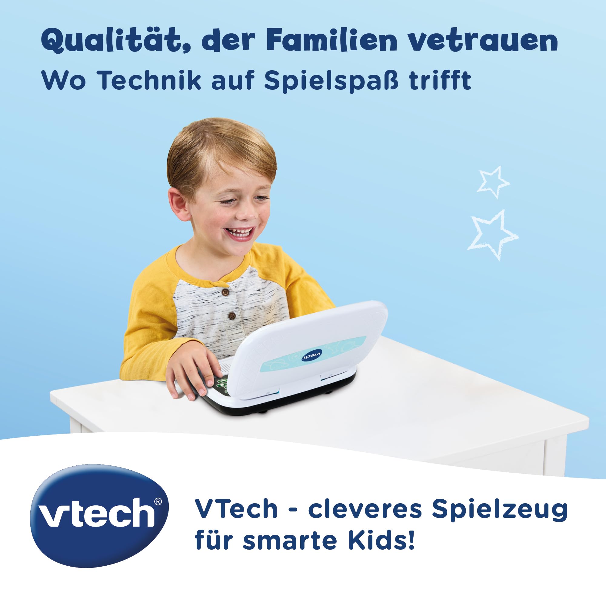 VTech Junior Forschungslaptop - Lerncomputer 3-7 Jahre