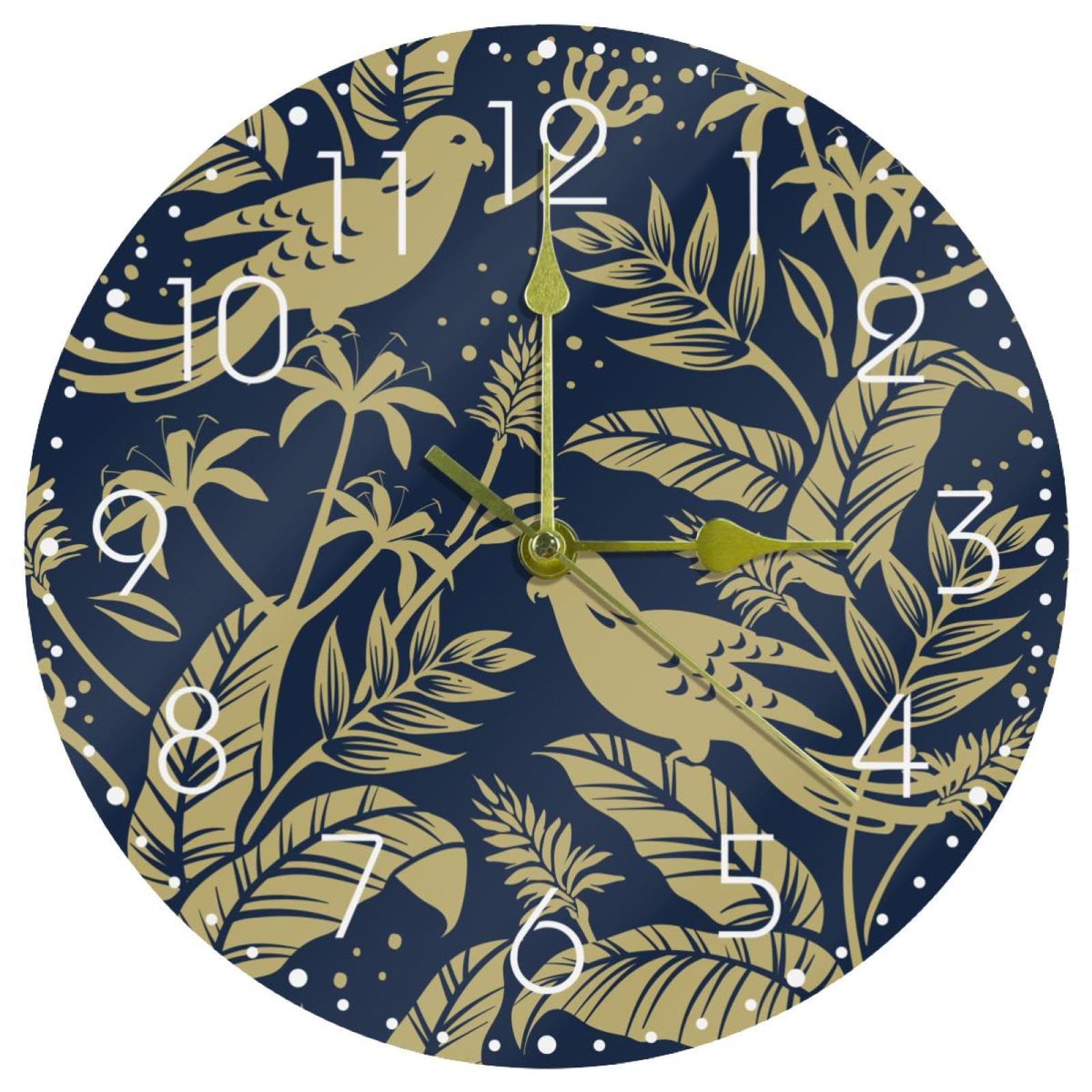 Horloge murale silencieuse sans tic-tac mouvement quartz précis