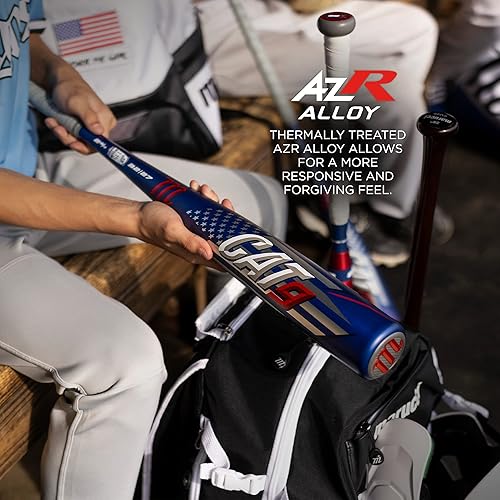 Miniatura 4 de Marucci - América -10, 2 3/4 (MSBC910A-28/18) Bate de béisbol de aluminio y Vulcan Sporting Goods Co. Bate Grip, Vulcan Sporting Goods Co. 0.069 in