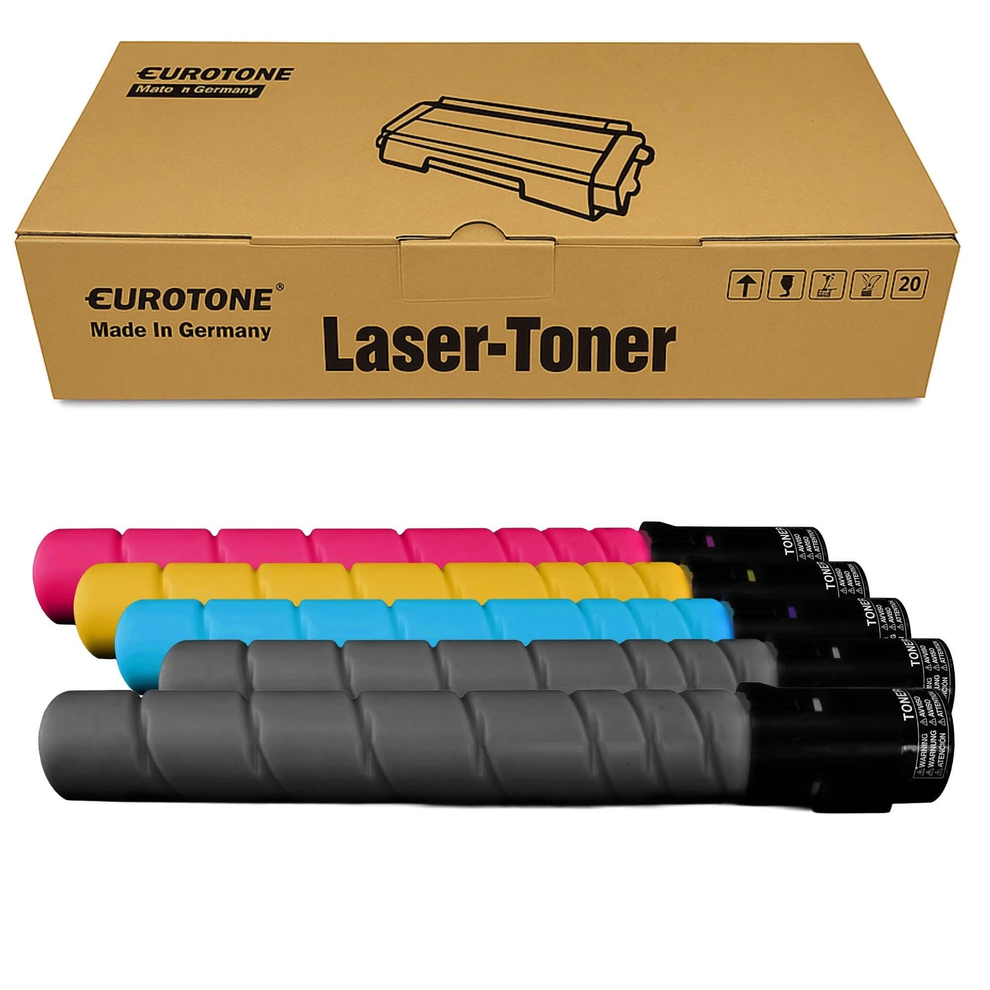 Eurotone 5X toner kompatybilny z Konica Minolta Bizhub C 224 284 364 e zastępuje TN-321 TN321 zestaw
