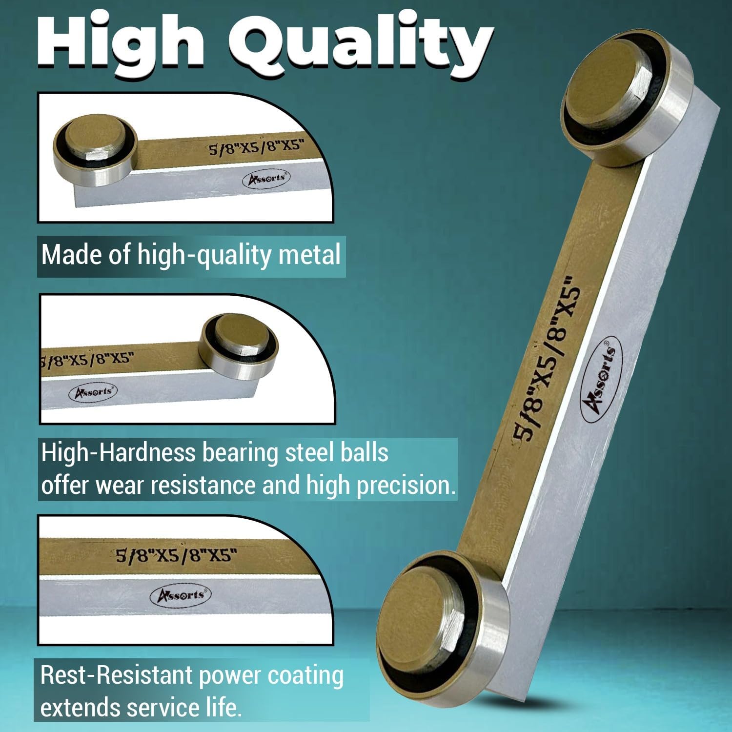 ASSORTS Lathe Centering Tool, Bump Roller & Truing Tool for 0XA/AXA/BXA Tool Posts, Fits 5/8"x5/8"x5" Tool Bits, Precision Alignment Tool for CNC & Conventional Lathes