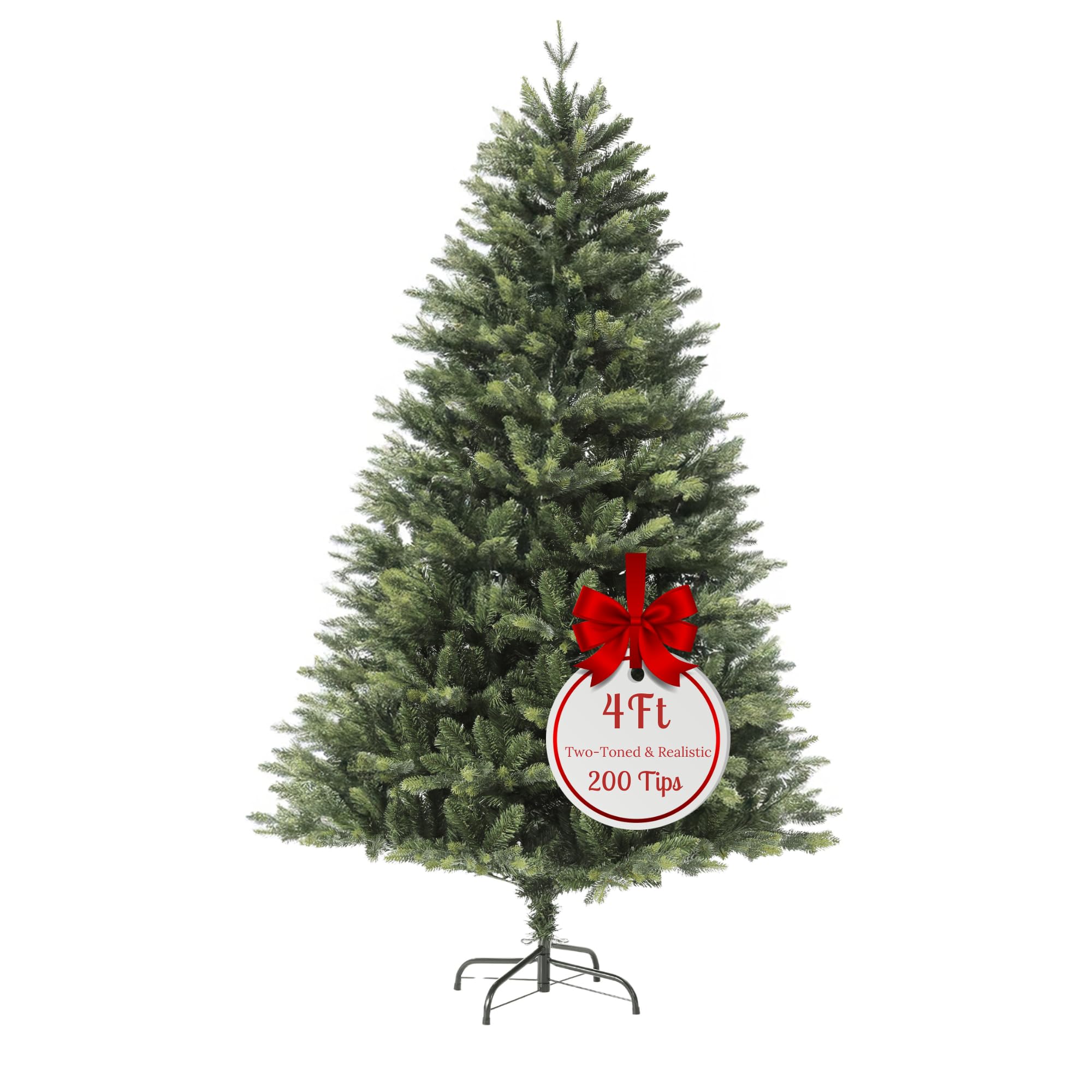 Evre Brunswick Spruce Extra Bushy Artificial Christmas Tree 4 Ft 120Cm 1500 Tips4/5/6/7/8 Ft Available from B&Q