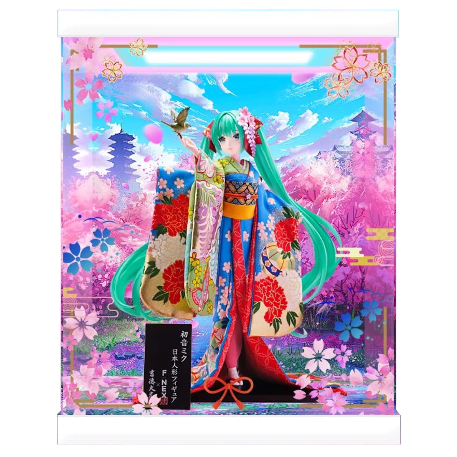 Amazon.co.jp: 初音ミク 日本人形 専用 コレクションケース LED ライト Amazon.co.jp: 初音ミク 日本人形 専用 コレクションケース LED ライト