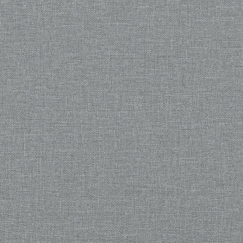 Sofá vidaXL Diván con Cojines Tela Gris Claro, Sofá Tumbona Moderna, Diván Moderno