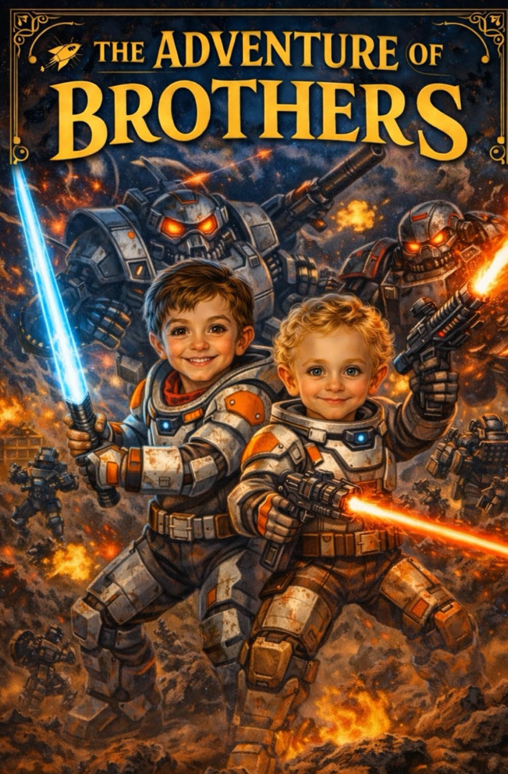 THE ADVENTURE OF BROTHERS": "Battle Of The Galaxies
