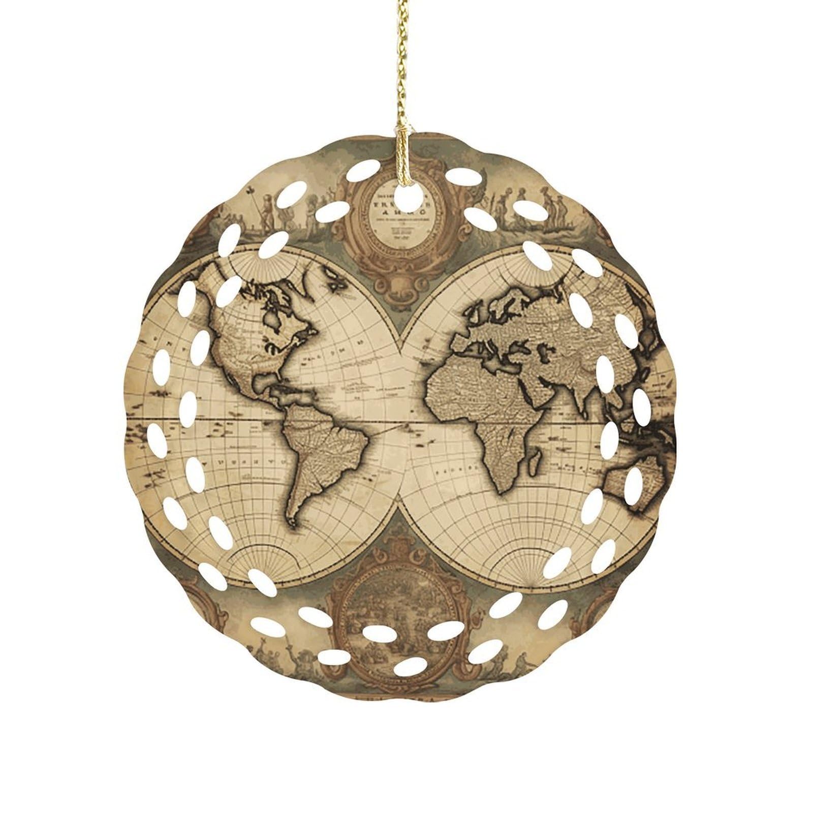 Btcowzrv Style 9Cf1f95843ff702322dd3a7d8341689 Ceramic Ornament,Round Ornaments With Hole Easy To Hang,Hanging Ornament For Wedding Party Home Window Garden Christmas Day Decor