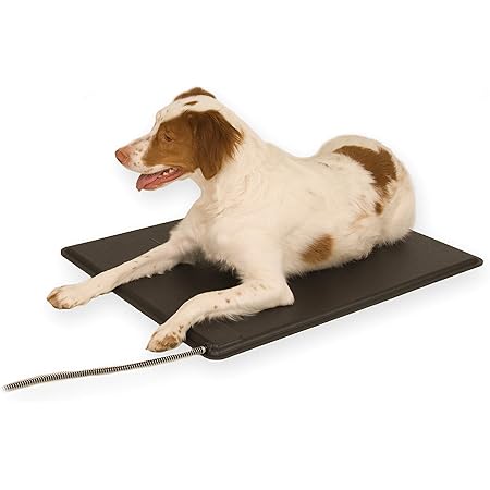 K&H Pet Products Original Lectro-Kennel Outdoor Heated Pad with Free Cover