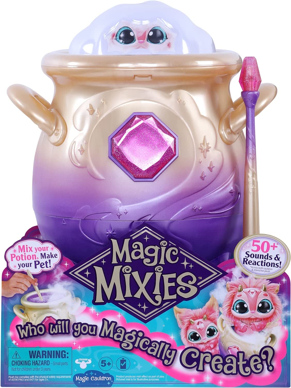 Buy Magic Mixies Magic Cauldron for Kids Party Favours and Magic Reveals 1 Magic Mixies