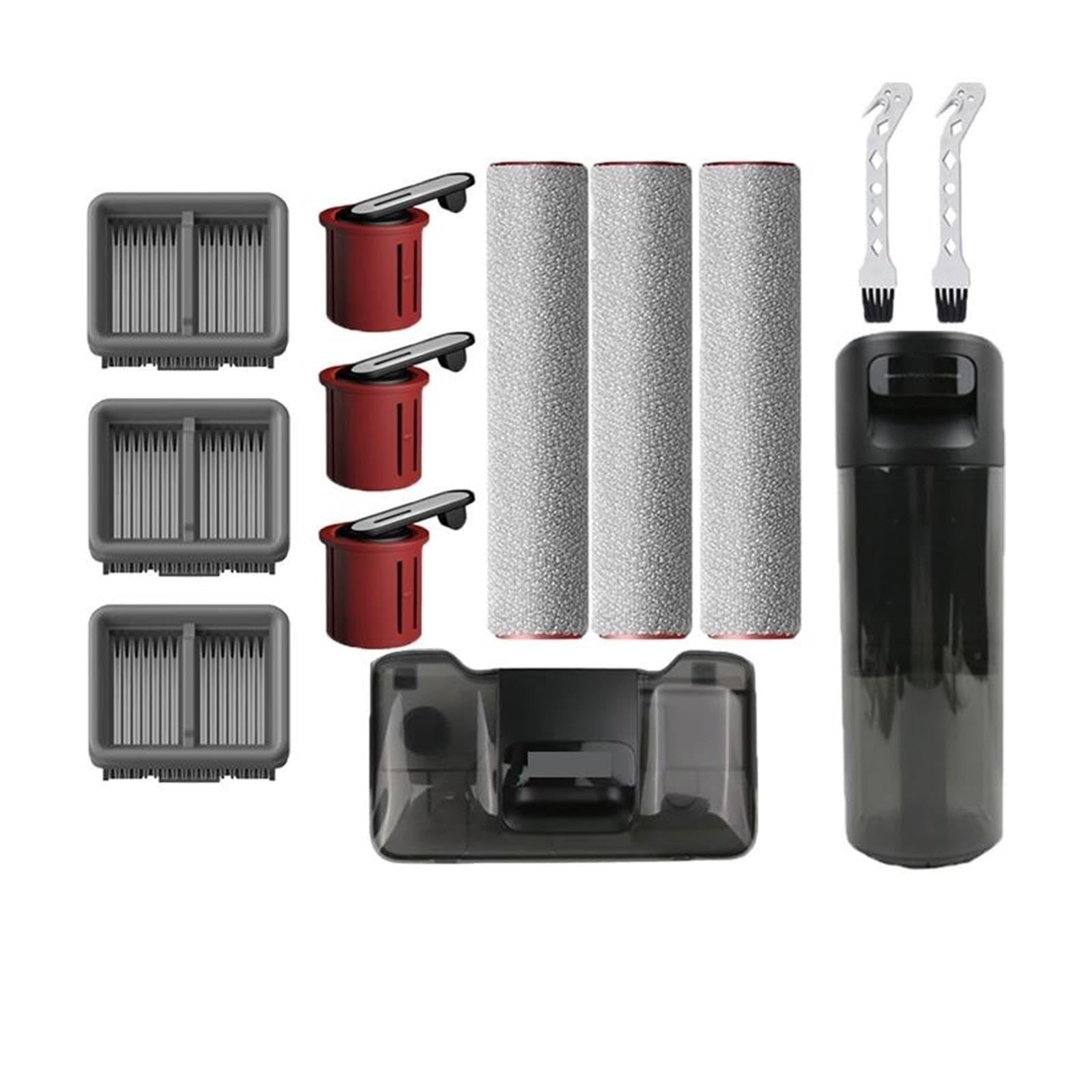 X psblty Kompatibel for Dreame, H15 Pro / H15 Pro FoamWash / H12 Flexreach H13 Flexreach Zubehör Pinsel Roller Filter Ersatz Ersatzteile(Set C)