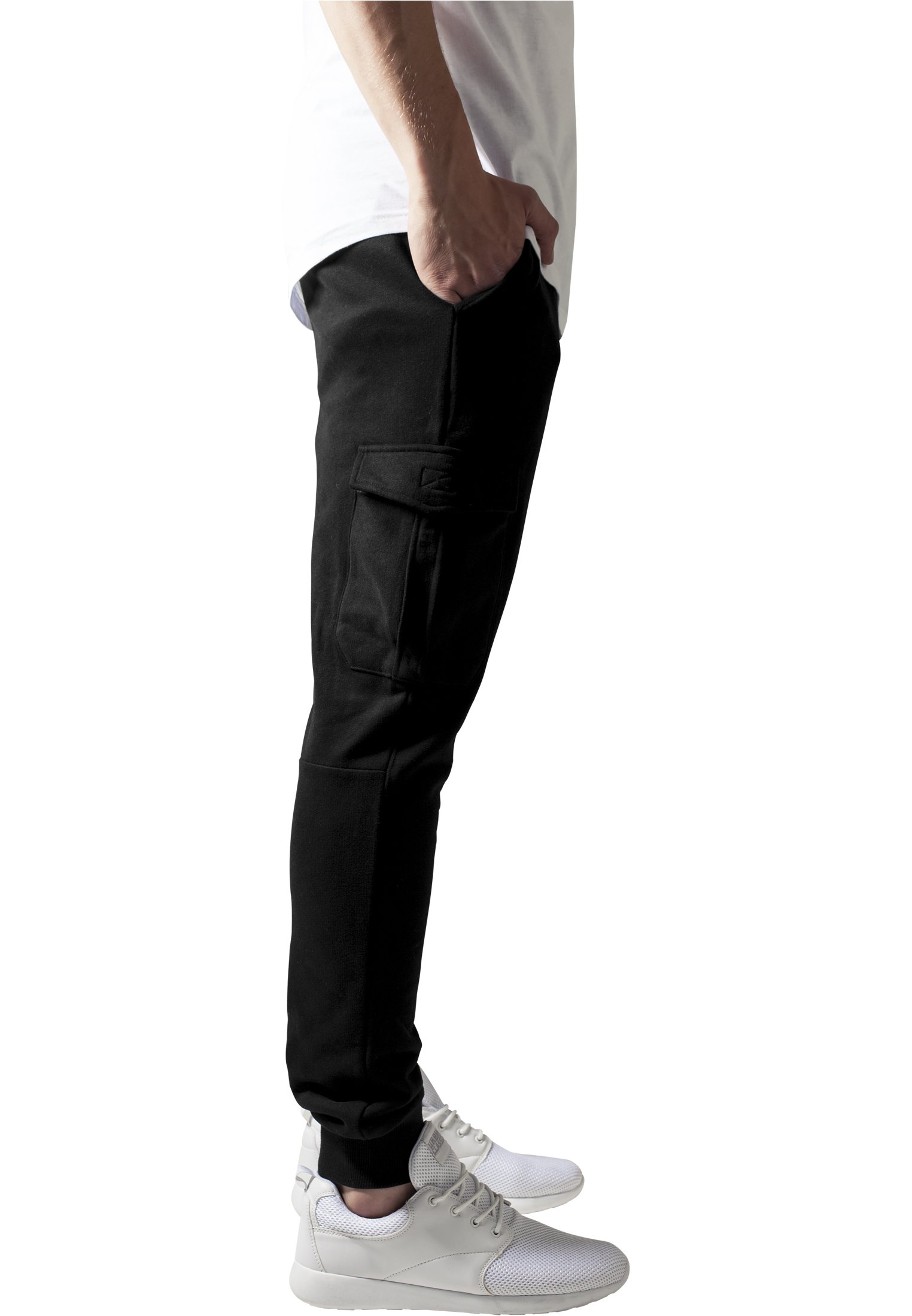 Urban Classics Herren Fitted Cargo Sweatpants