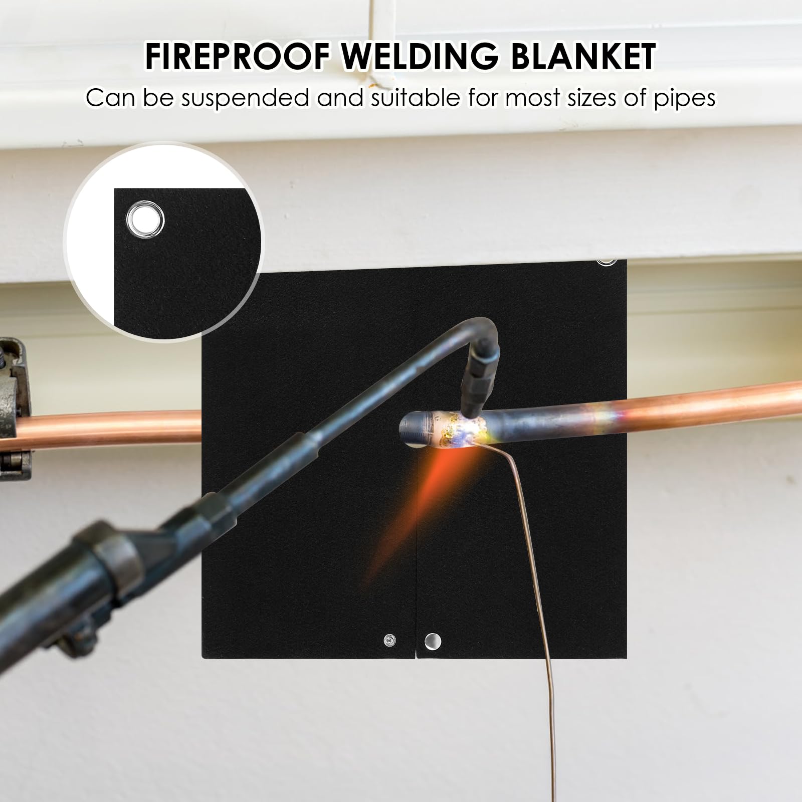 FALESOUL Welding Blanket Fireproof, 12