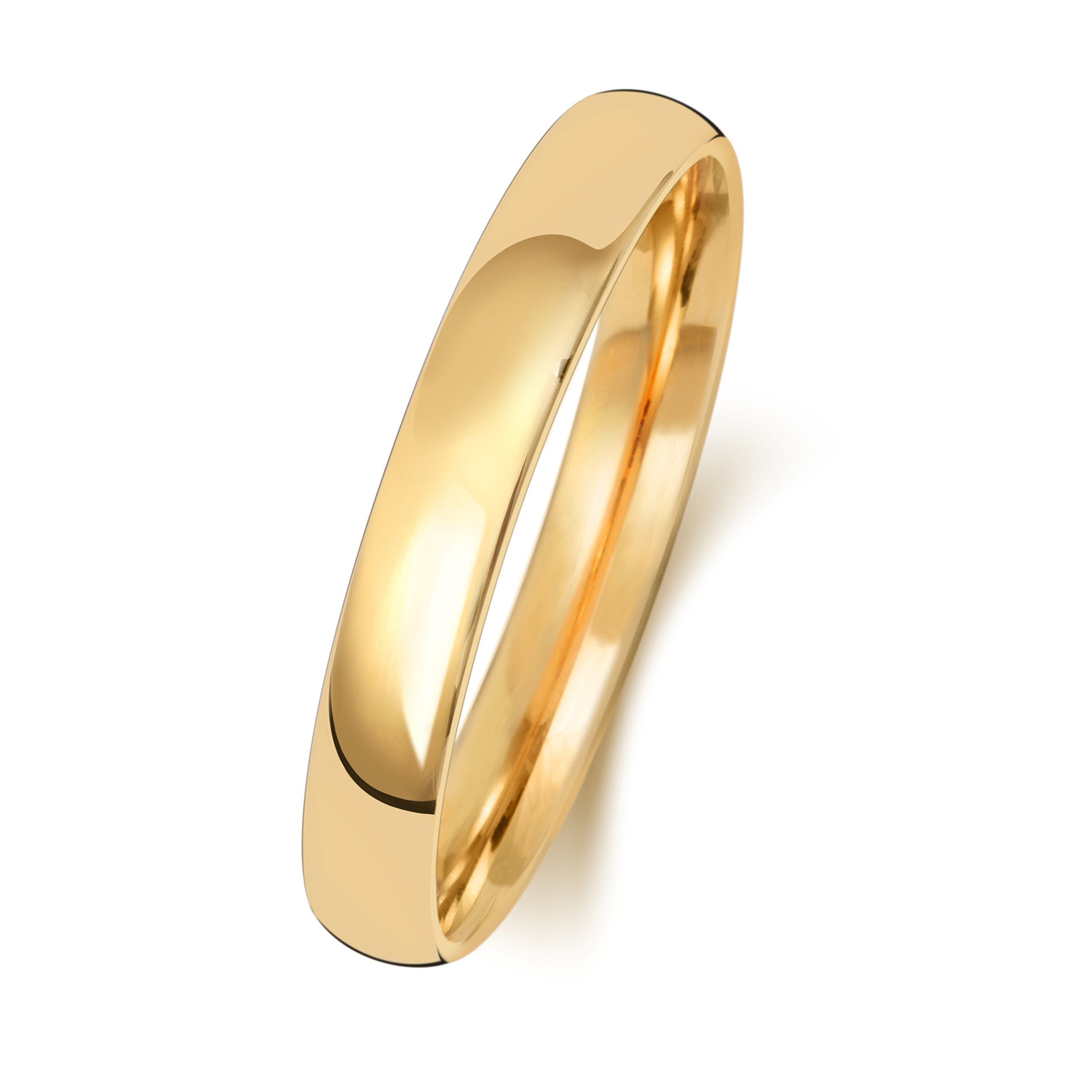 EDS Jewels Alianza de Boda Hombre/Mujer 3mm Oro Amarillo 9k (375) TRS151039KYRSJ