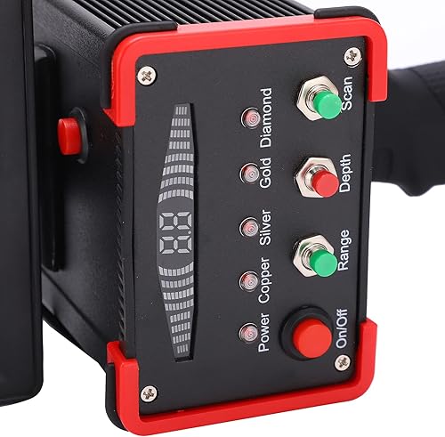 Miniatura 8 de Detector de metales buscador de oro escáner de metales subterráneos con pantalla de alta definición para oro plata cobre AC100240V (enchufe de EE.