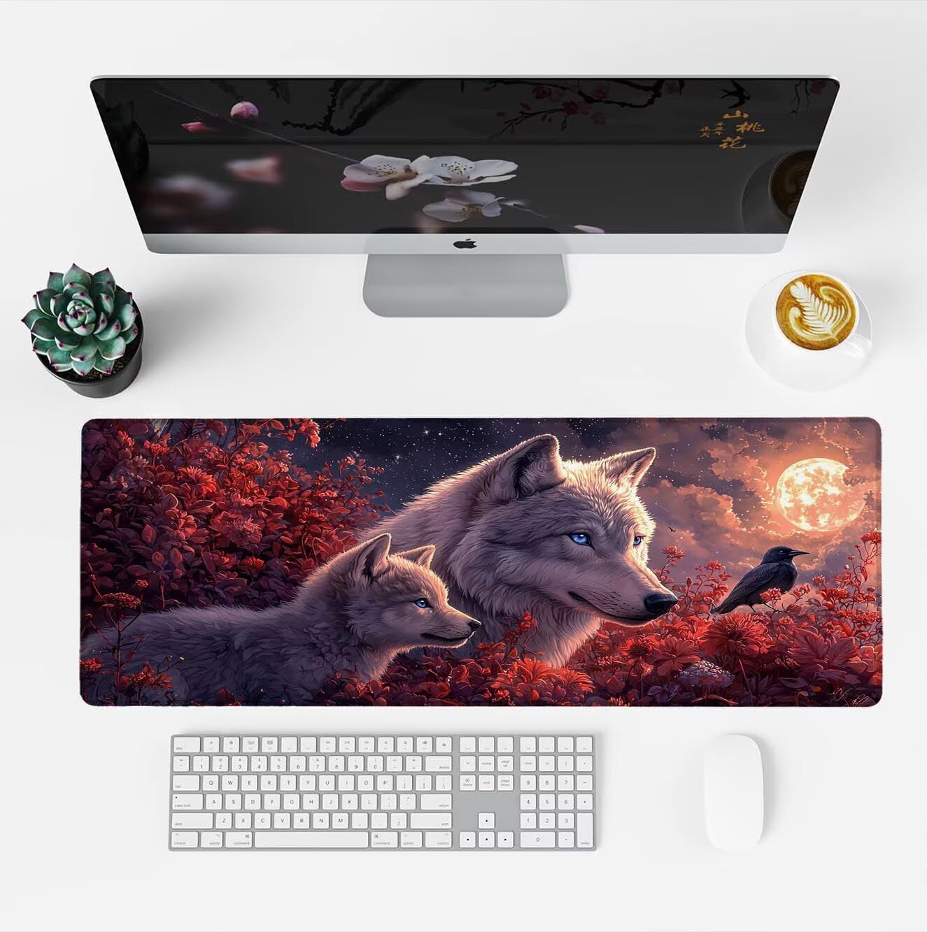 Podkładka pod mysz, podkładka pod mysz XXL 1200 x 600 mm podkładka pod mysz dla graczy, wodoodporna gumowa podstawa, duża podkładka pod mysz do gier na biurko wodoodporna antypoślizgowa do domowego