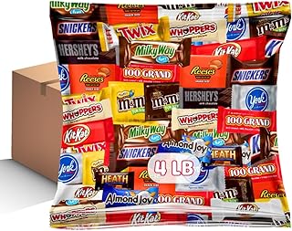 Assorted Chocolate Variety Pack - Individually Wrapped Party Chocolate Assortment (4 LB)