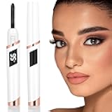 Heated Eyelash Curler for Women, Electric Lash Curler with 10s Fast Heating, 4 Adjustable Temp (65°C-95°C), 24H Curl, USB-C Rechargeable, Ergonomic Design, Travel-Friendly Makeup Tool Gift