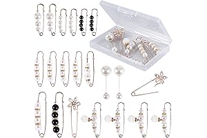 20 PCS Brooches for Women - Pearl Brooch Pins Jewellry Brooch Accessories...