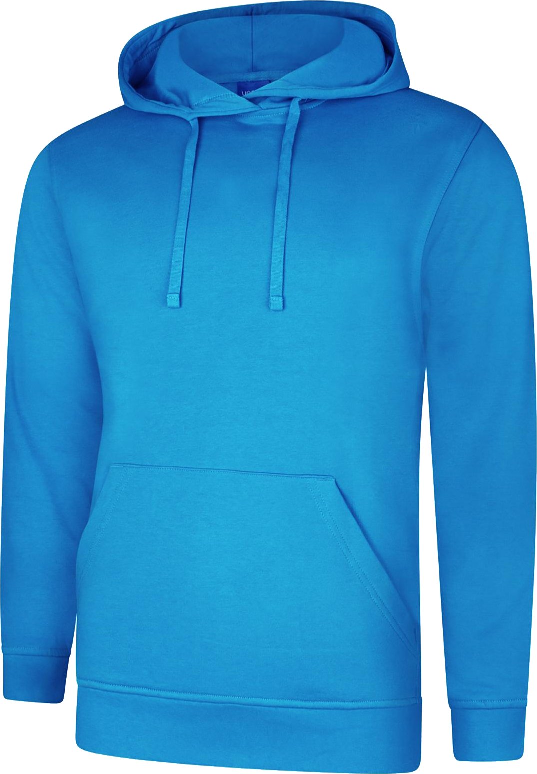 Shoppersbay Men's Reef Blue Uneek Uc509 Deluxe Hooded Sweatshirt 3XL
