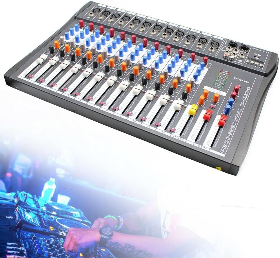sinkoumio様　オーダー専用ページ♪ 12チャンネルオーディオミキサー DJサウンドミキサーコンソール Xlr