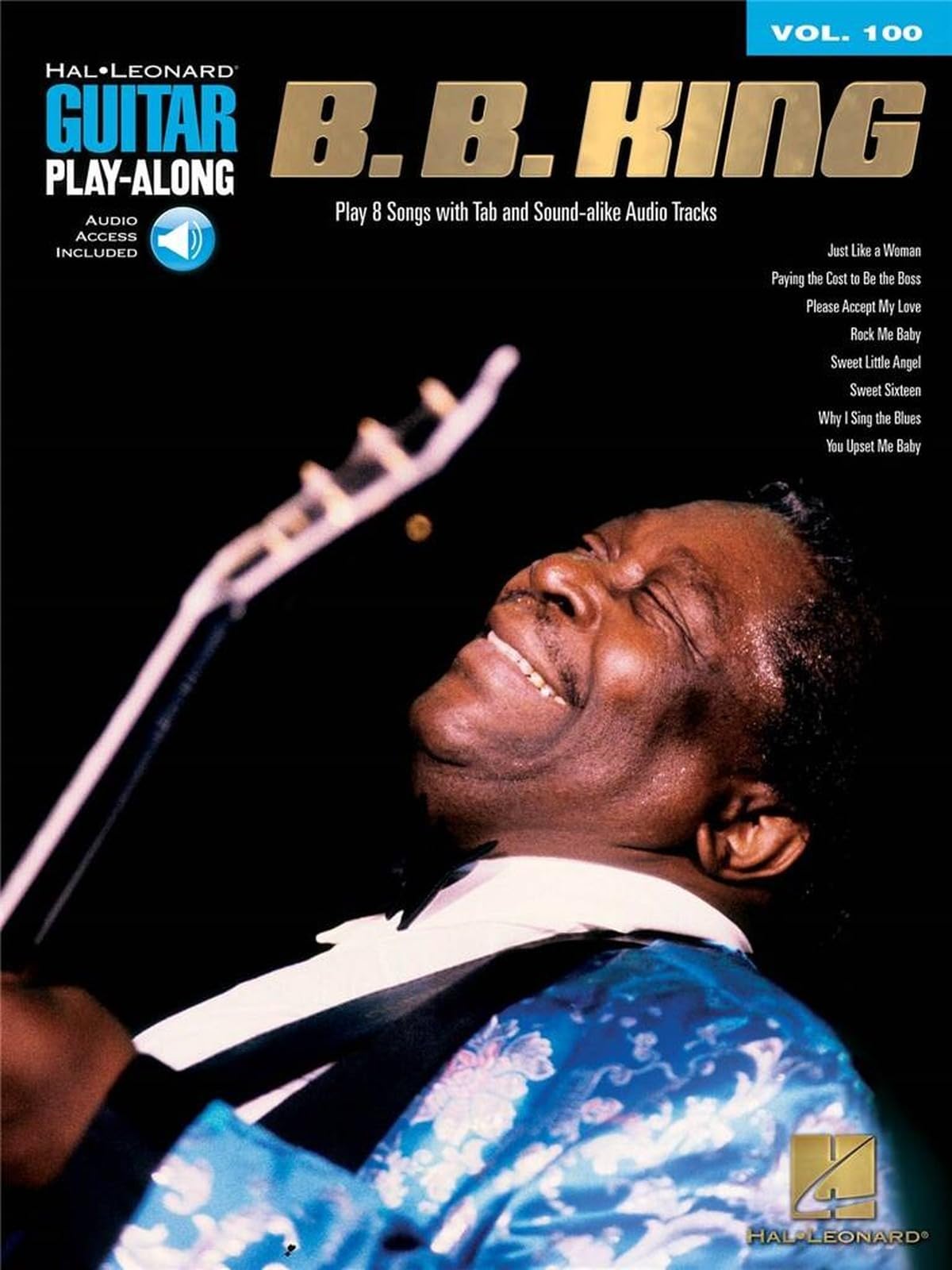 Guitar Play-Along Volume 100 Bb King Gtr Tab Bk/Cd (Hal Leonard Guitar Play-Along)