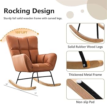 ゆらゆら揺れる椅子 ロッキングチェアー ゆらゆら揺れるリラックス 送料無料