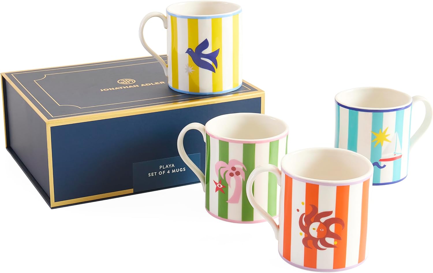 Jonathan Adler Boxed Playa Mug Set